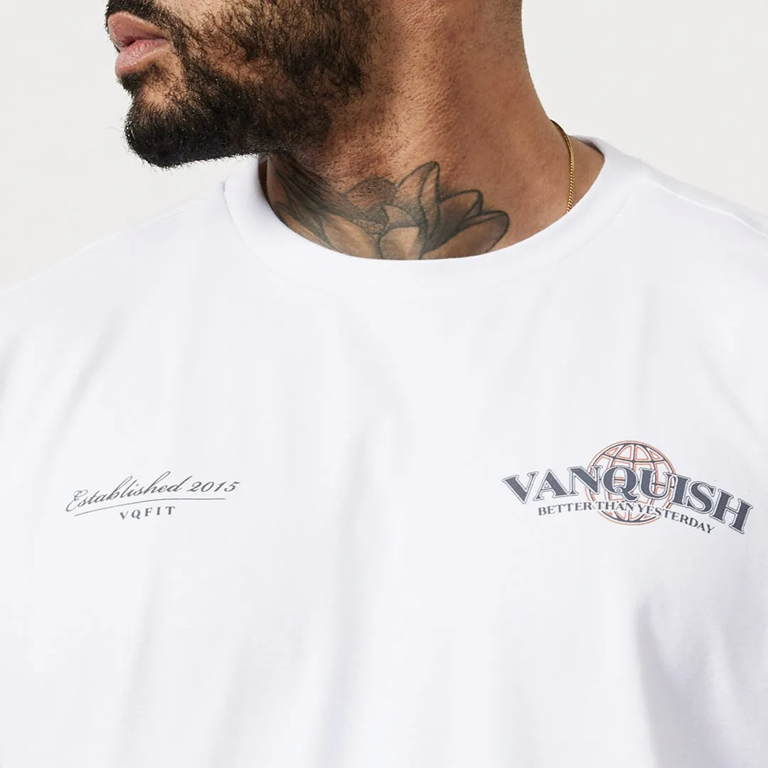 Vanquish TSP White Global Oversized T Shirt