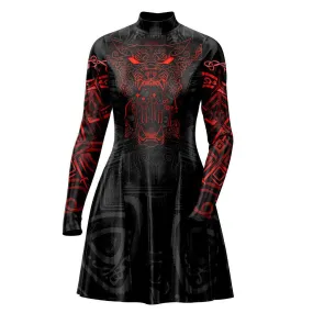 Wolf of Ragnarök Skater Dress